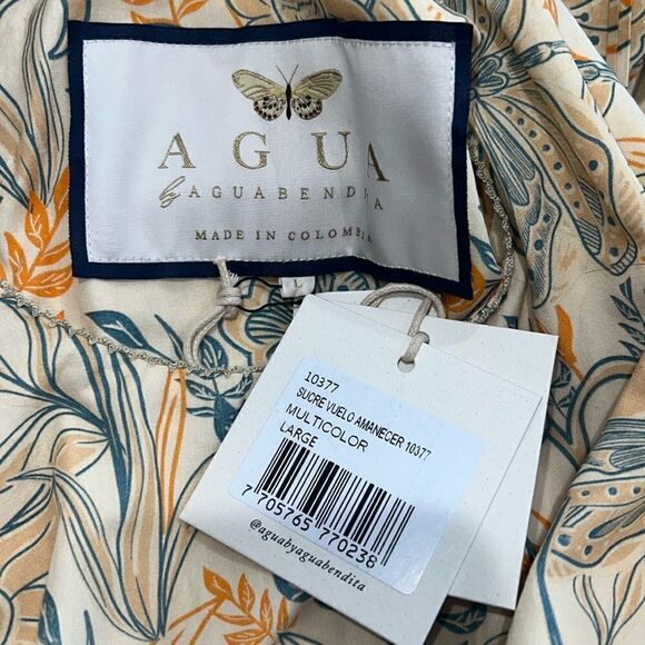 NWT AGUA BY AGUA BENDITA Sucre Mini Dress Large - Picture 13 of 16